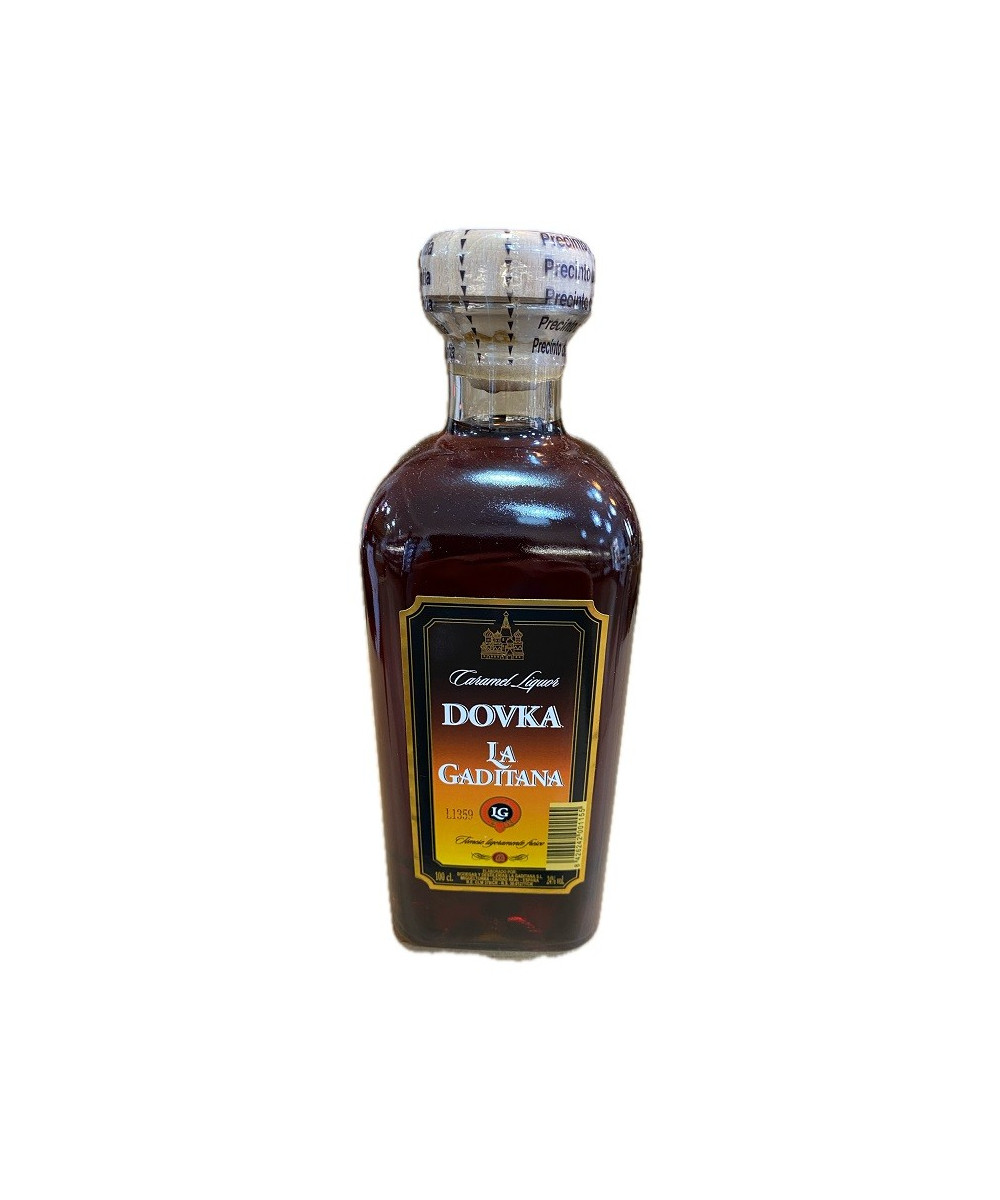 CARAMEL LIQUOR DOVKA 1 LITRO – LICOR DE CARAMELO LA GADITANA