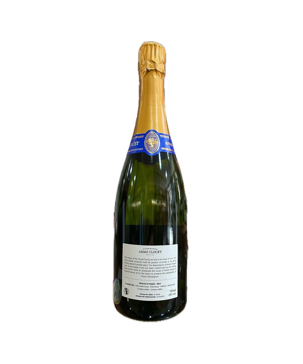 CHAMPAGNE ANDRÉ CLOUET GRANDE RÉSERVE BRUT 750 ML – BOUZY, FRANCIA