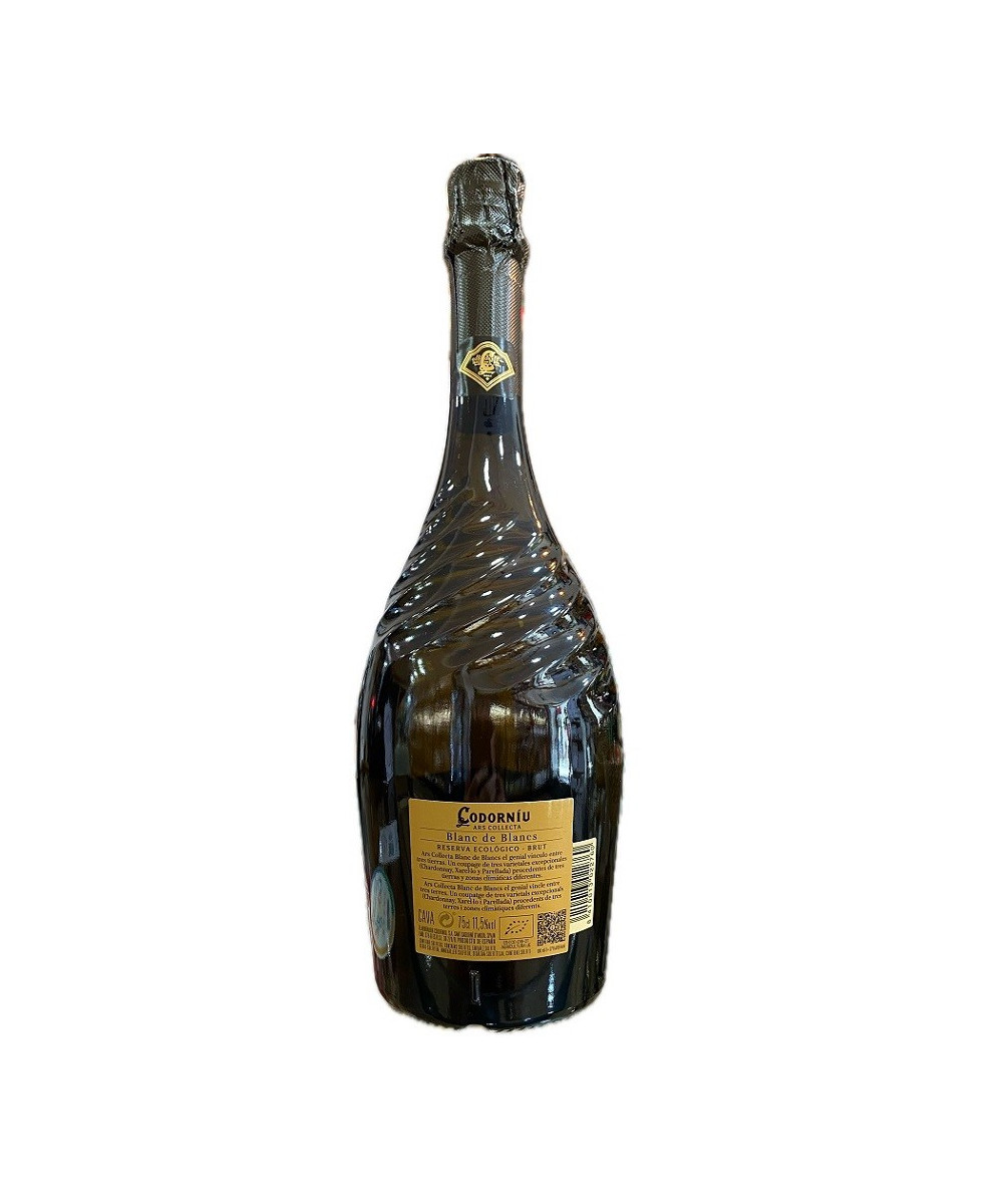 CAVA ARS COLLECTA CODORNÍU BLANC DE BLANCS RESERVA 2022 75 CL – ECOLÓGICO BRUT