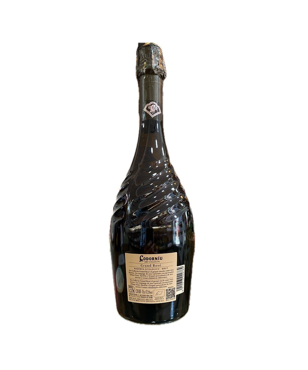 CAVA ARS COLLECTA CODORNÍU GRAND ROSÉ RESERVA 2022 75 CL – ECOLÓGICO BRUT