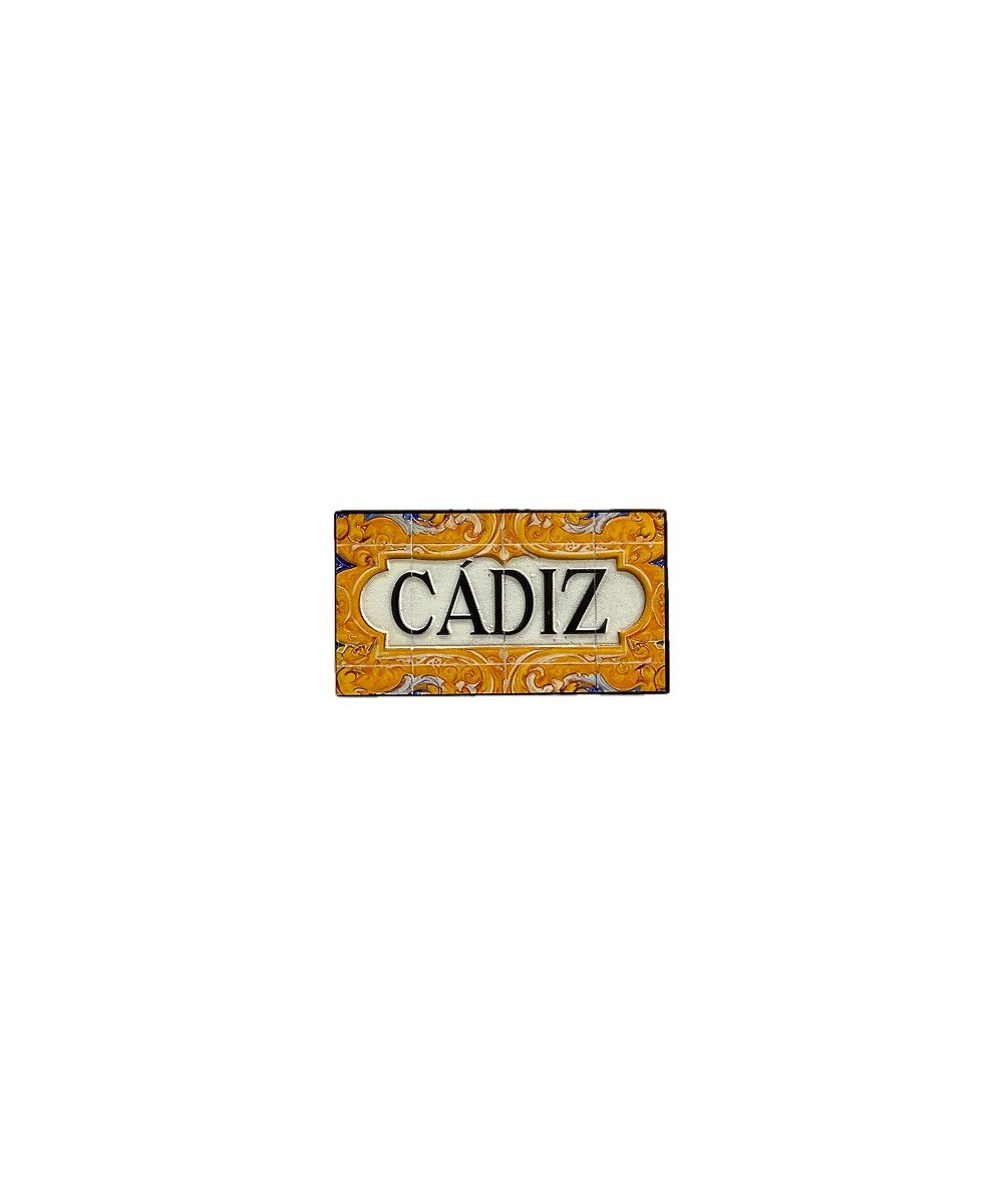 IMÁN DE NEVERA DE CÁDIZ – AZULEJOS GADITANOS DECORATIVOS SOUVENIR