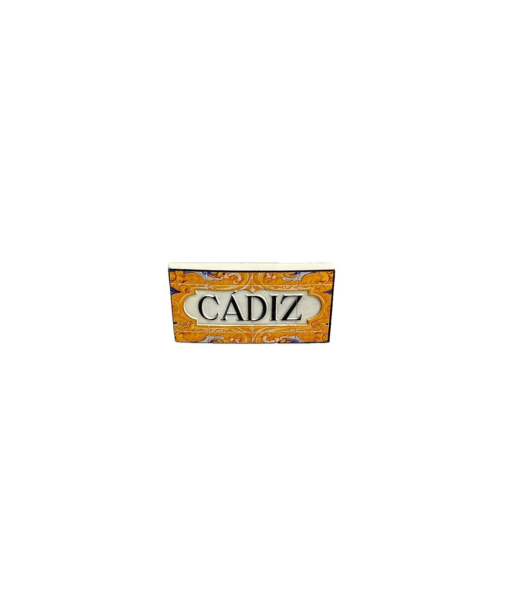 IMÁN DE NEVERA DE CÁDIZ – AZULEJOS GADITANOS DECORATIVOS SOUVENIR