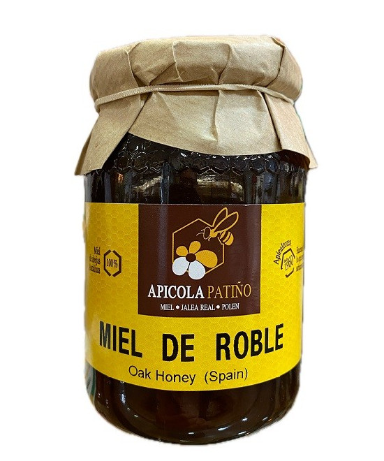 MIEL DE ROBLE APÍCOLA PATIÑO 500 G | MIEL DE BOSQUE