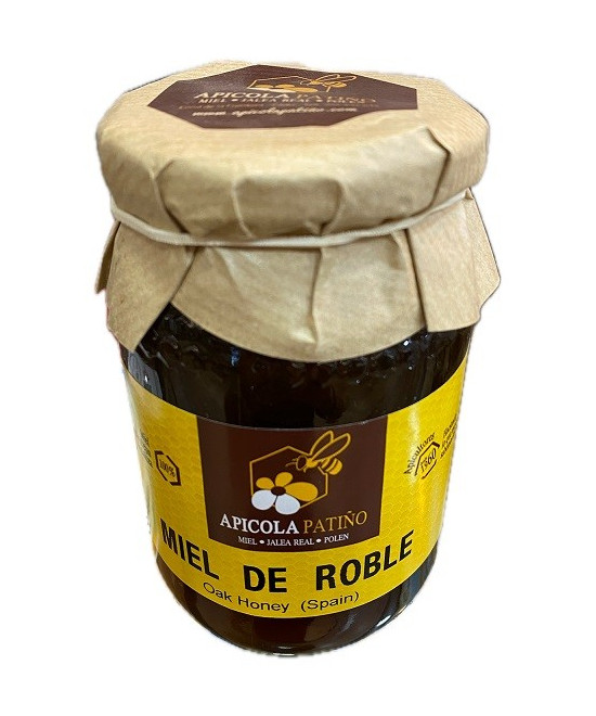 MIEL DE ROBLE APÍCOLA PATIÑO 500 G | MIEL DE BOSQUE