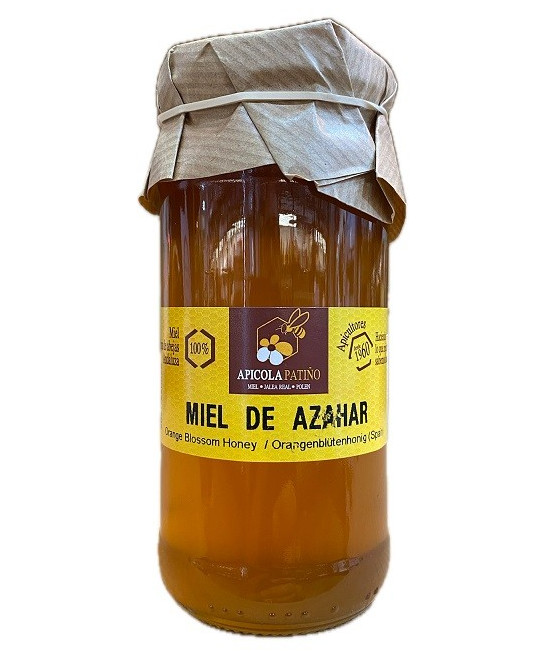 MIEL DE AZAHAR APÍCOLA PATIÑO 300 G | MIEL FLORAL