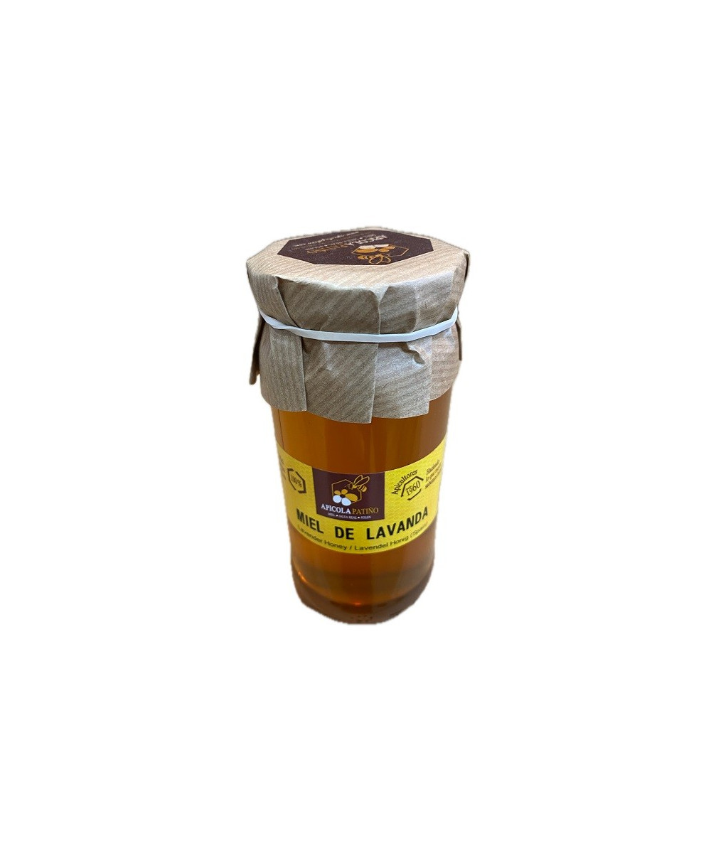 MIEL DE LAVANDA APÍCOLA PATIÑO 300 G | TARRO DE CRISTAL