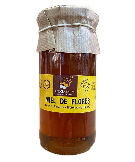 MIEL DE ROMERO APÍCOLA PATIÑO 300 G: SUAVIDAD Y AROMA MEDITERRÁNEO