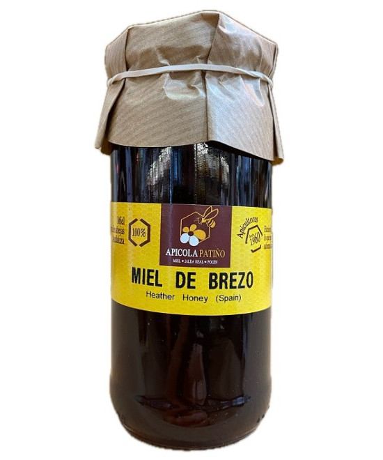 MIEL DE BREZO APÍCOLA PATIÑO 300 G | SABOR INTENSO