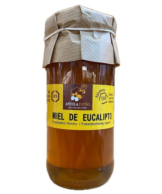 MIEL DE EUCALIPTO APÍCOLA PATIÑO 300 G | SABOR INTENSO