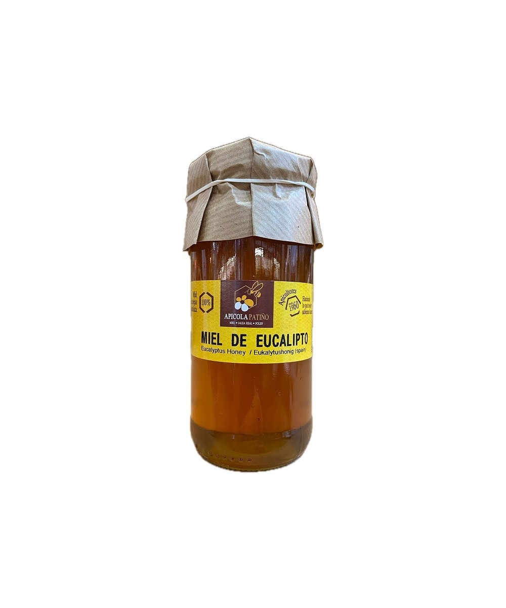 MIEL DE EUCALIPTO APÍCOLA PATIÑO 300 G | SABOR INTENSO