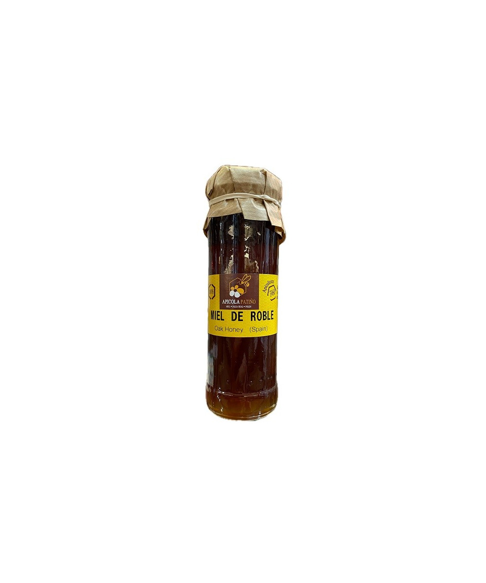 MIEL DE ROBLE APÍCOLA PATIÑO 150 G | TARRO DE CRISTAL