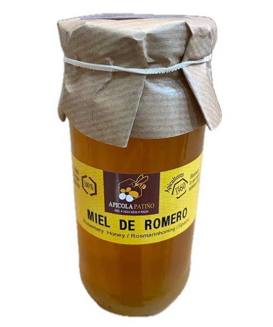MIEL DE ROMERO APÍCOLA PATIÑO 300 G | MIEL FLORAL