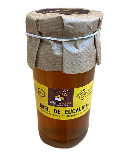 MIEL DE EUCALIPTO APÍCOLA PATIÑO 300 G | SABOR INTENSO