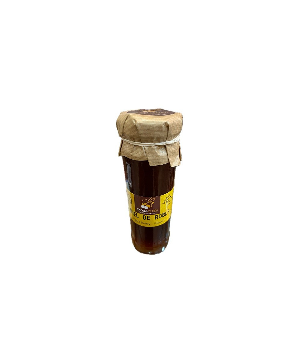 MIEL DE ROBLE APÍCOLA PATIÑO 150 G | TARRO DE CRISTAL