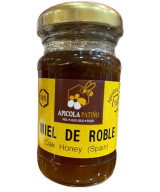 MIEL DE ROBLE APÍCOLA PATIÑO 80 G | TARRO DE CRISTAL