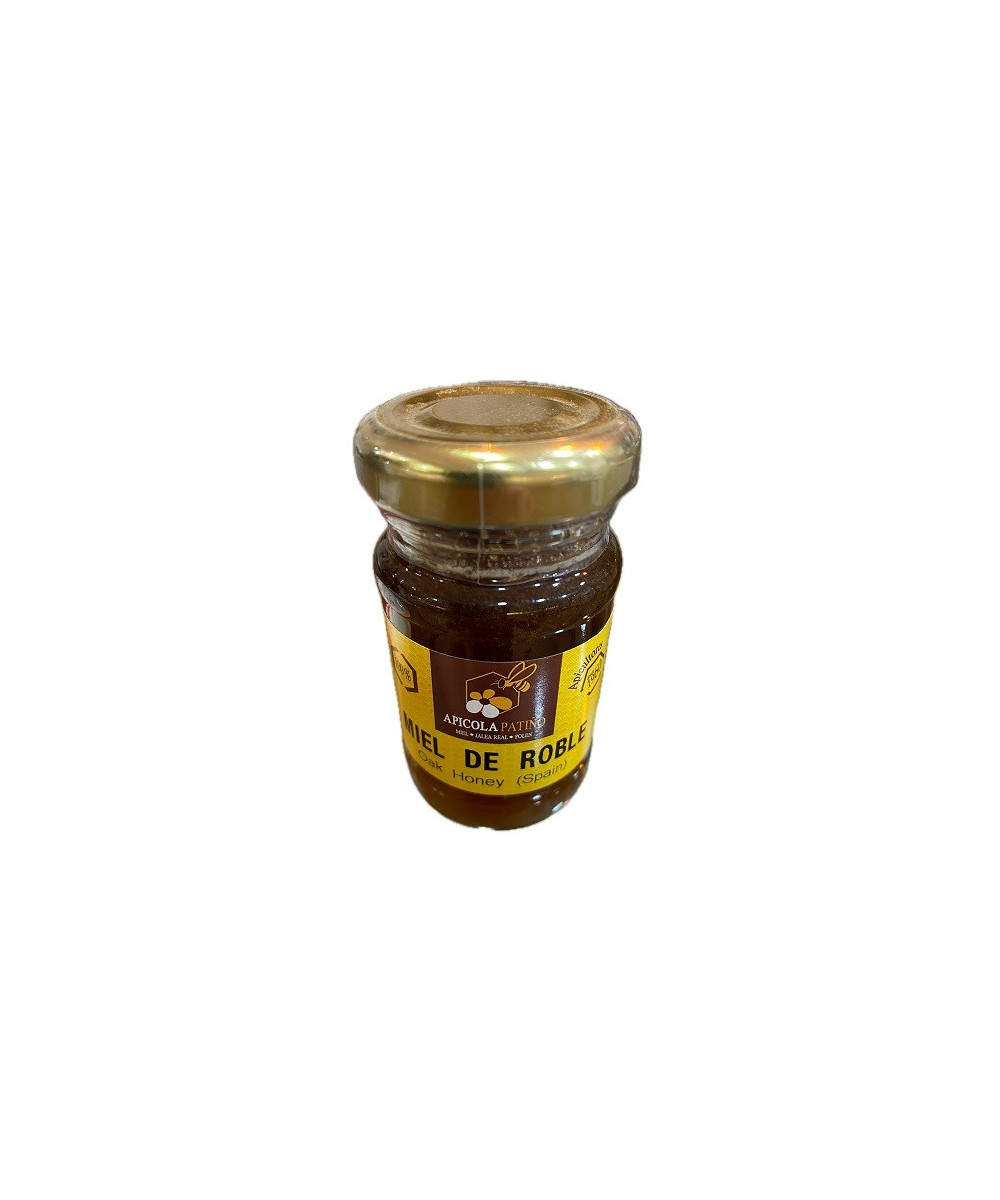 MIEL DE ROBLE APÍCOLA PATIÑO 80 G | TARRO DE CRISTAL