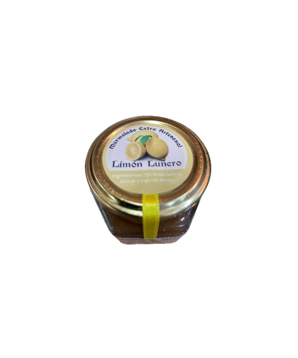 MERMELADA EXTRA DE LIMÓN LUNERO 120 G | GRAZALEMEÑOS