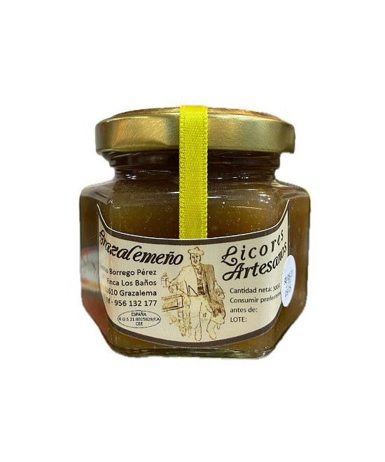 MERMELADA EXTRA DE LIMÓN LUNERO 120 G | GRAZALEMEÑOS
