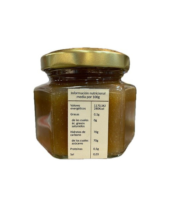 MERMELADA EXTRA DE LIMÓN LUNERO 120 G | GRAZALEMEÑOS