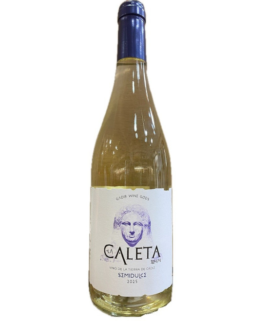 VINO BLANCO LA CALETA DE CAI SEMIDULCE 75 CL | SANTIAGO JORDI CÁDIZ