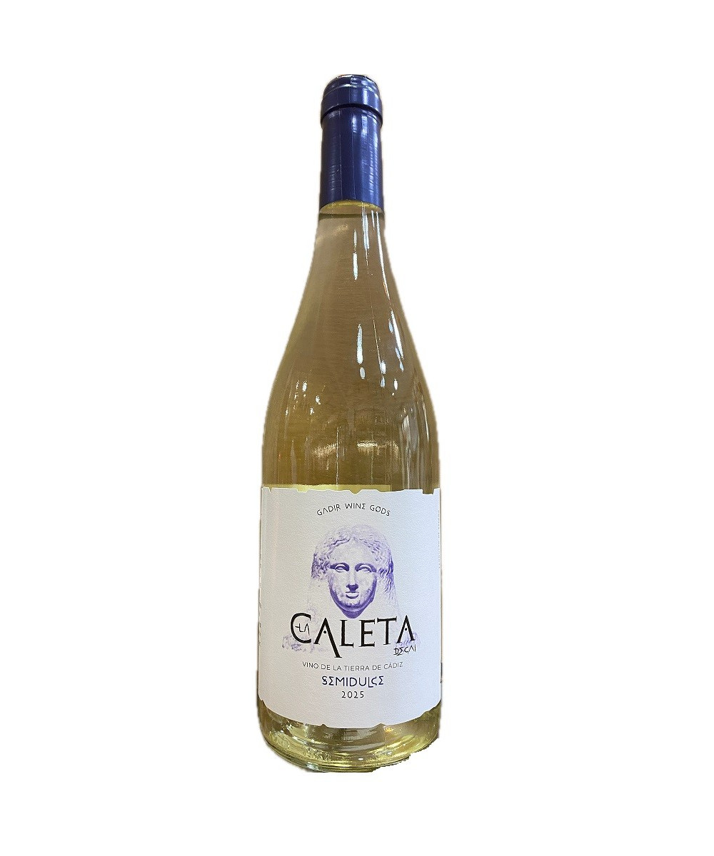 VINO BLANCO LA CALETA DE CAI SEMIDULCE 75 CL | SANTIAGO JORDI CÁDIZ