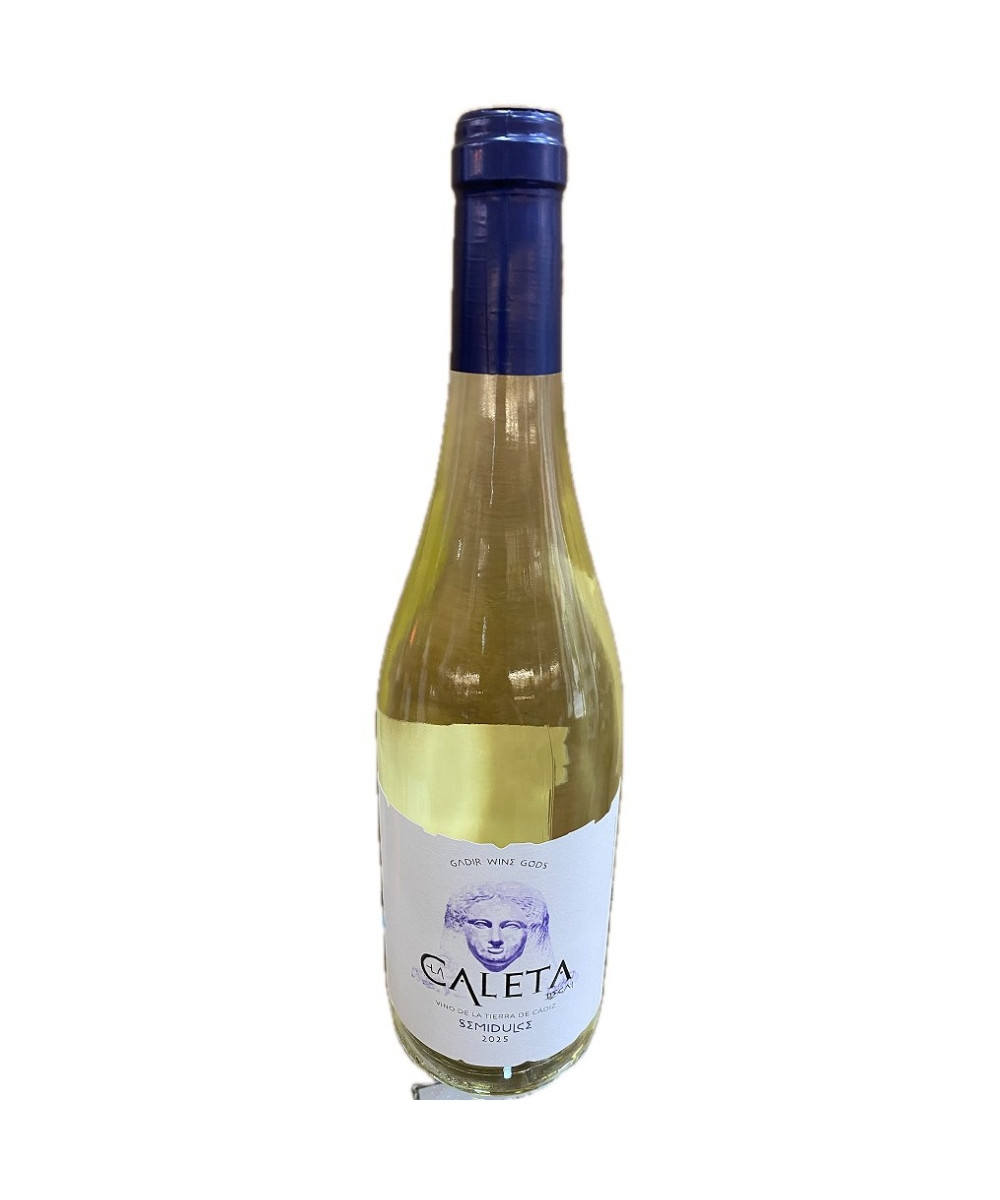 VINO BLANCO LA CALETA DE CAI SEMIDULCE 75 CL | SANTIAGO JORDI CÁDIZ