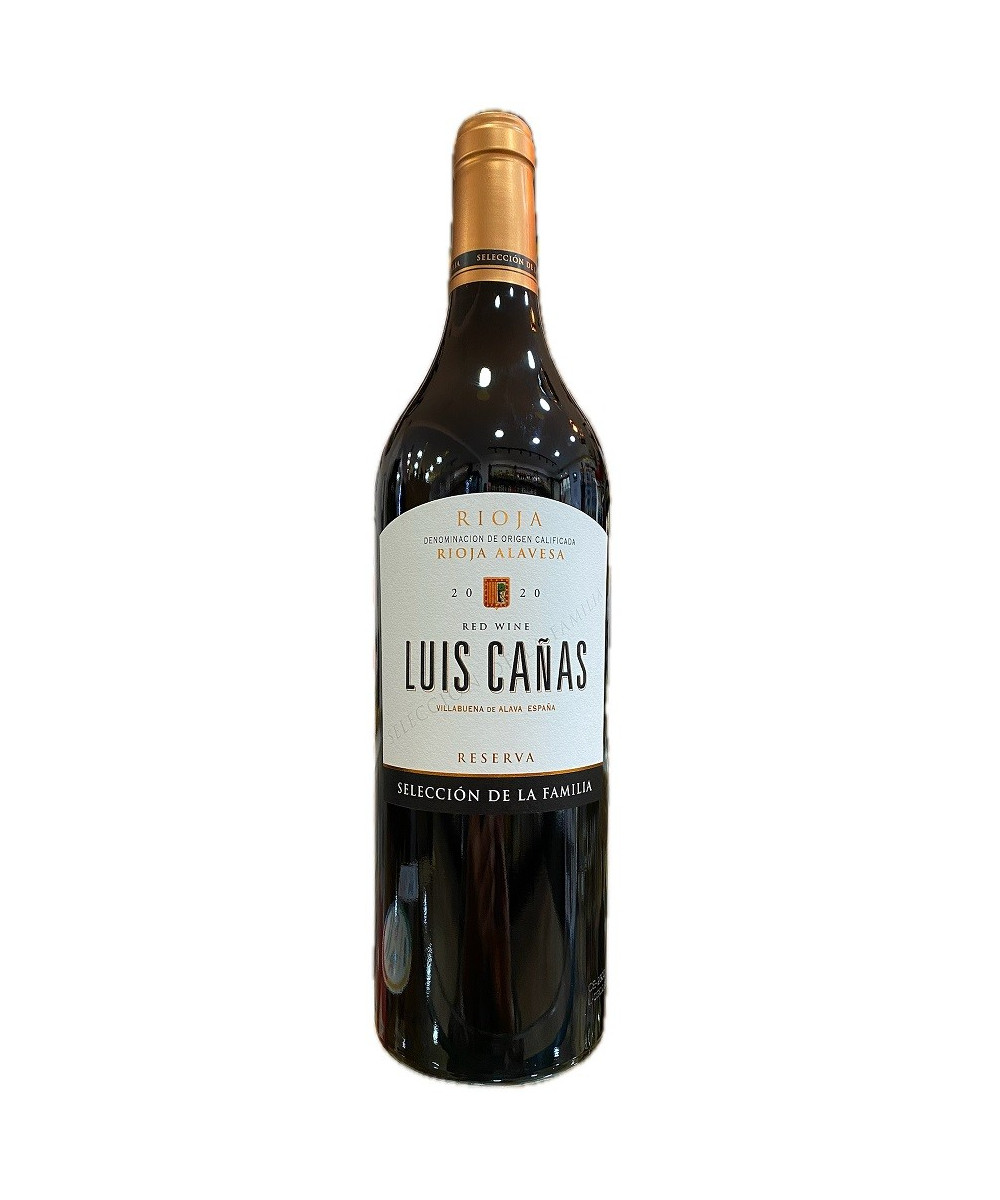 LUIS CAÑAS SELECCIÓN DE LA FAMILIA RESERVA 75 CL | RIOJA