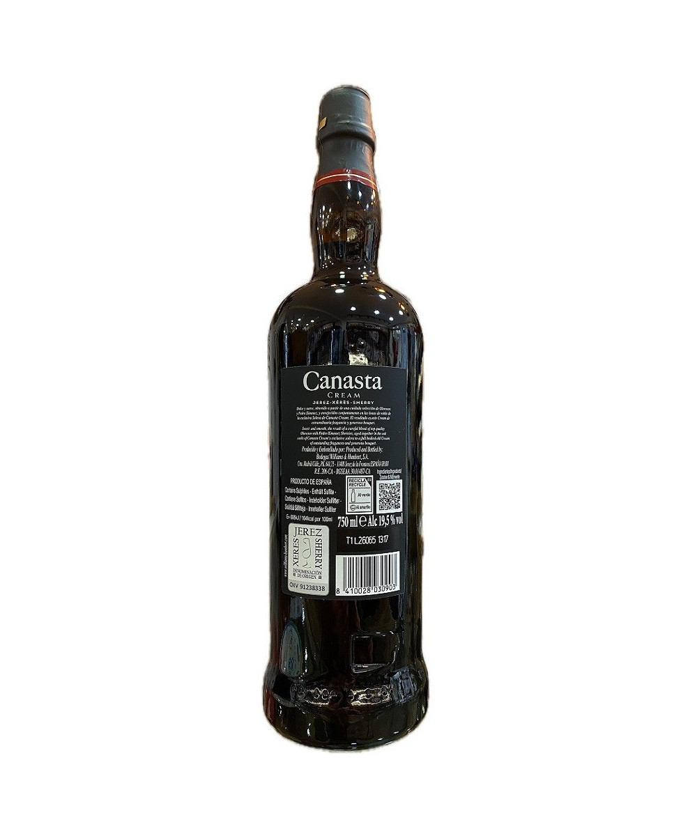 CANASTA CREAM 75 CL | VINO DE JEREZ WILLIAMS & HUMBERT