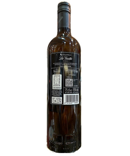 MANZANILLA LA GUITA EN RAMA 75 CL | SANLÚCAR DE BARRAMEDA